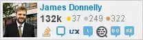 profile for James Donnelly on Stack Exchange, a network of free, community-driven Q&A sites