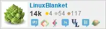 profile for LinuxBlanket on Stack Exchange, a network of free, community-driven Q&A sites