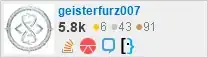 profile for geisterfurz007 on Stack Exchange, a network of free, community-driven Q&A sites